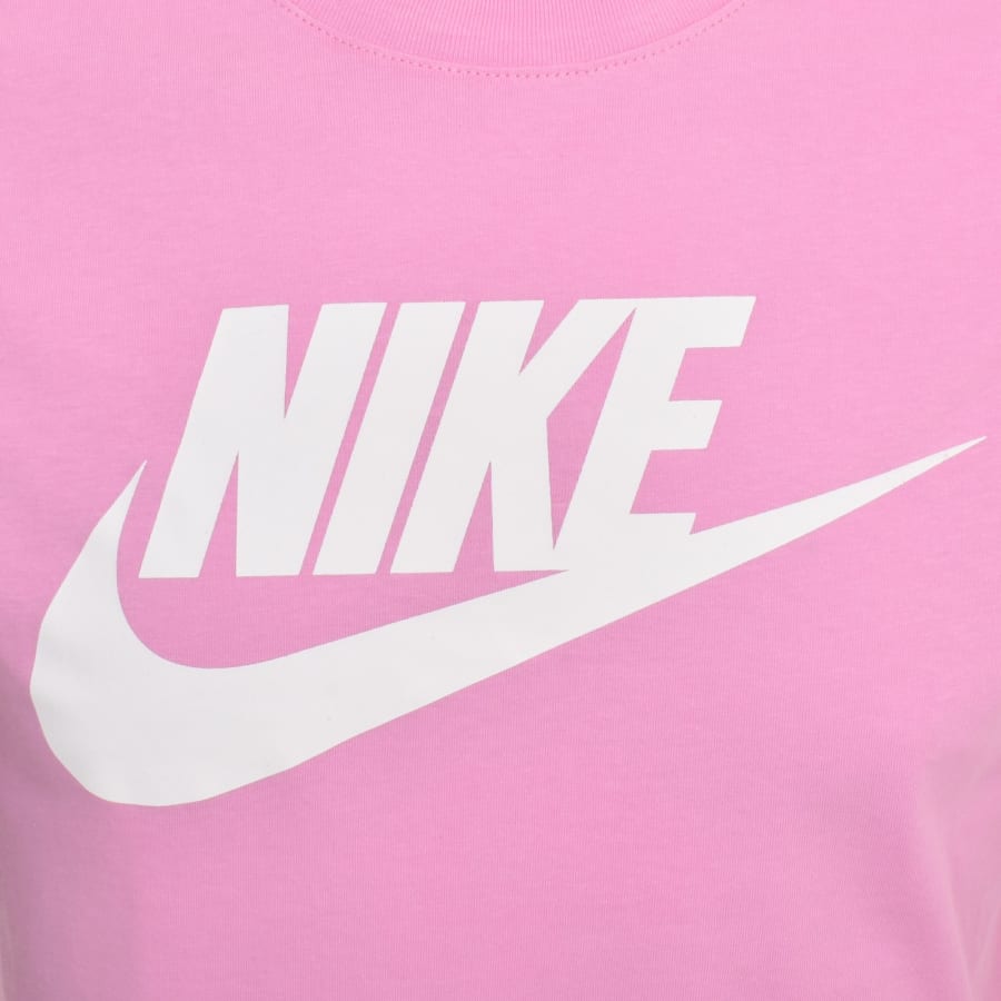 Image number 3 for Nike Icon Futura T Shirt Pink