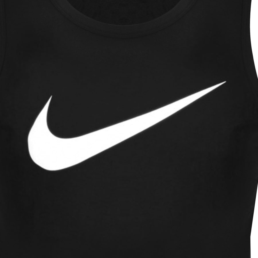 Image number 3 for Nike Swoosh Icon Vest T Shirt Black