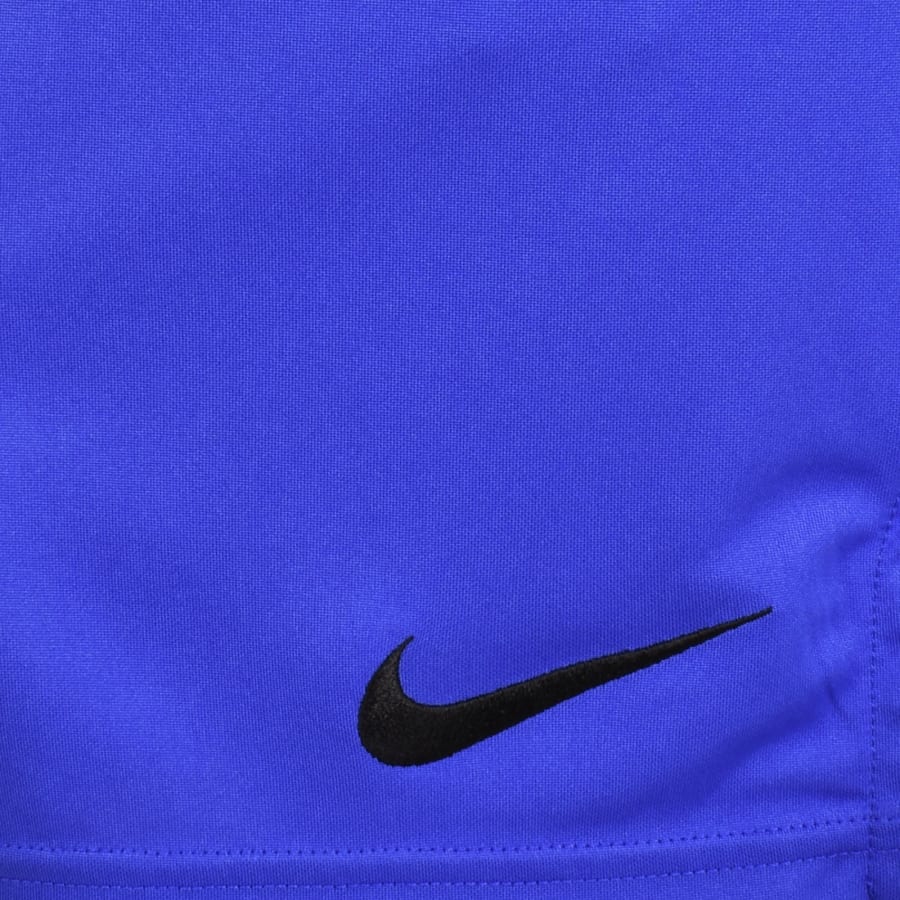 Image number 3 for Nike Training Dri Fit Jersey Shorts Blue