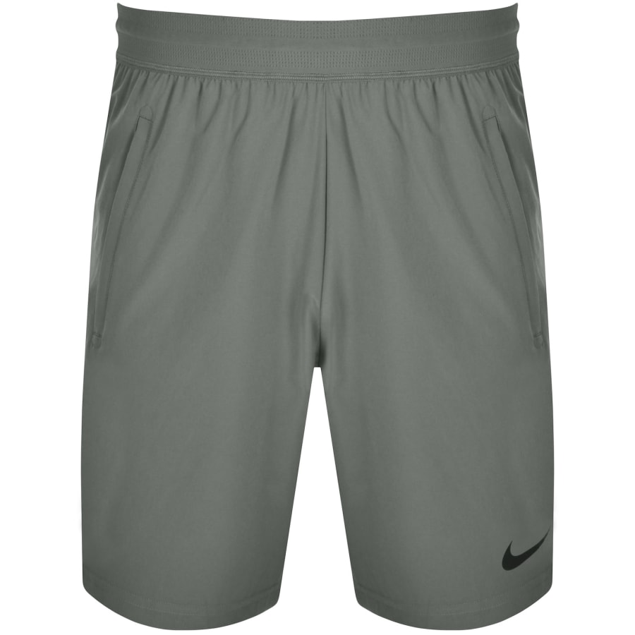 Image number 1 for Nike Training Flex Vent Shorts Grey