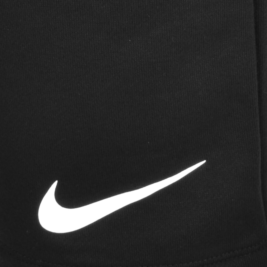 Image number 3 for Nike Training Dri Fit Fleece Shorts Black