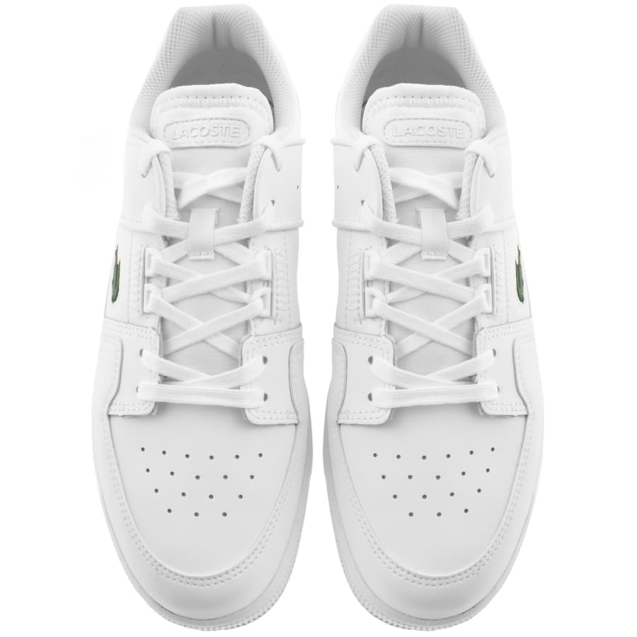 Image number 3 for Lacoste Court Cage Trainers White