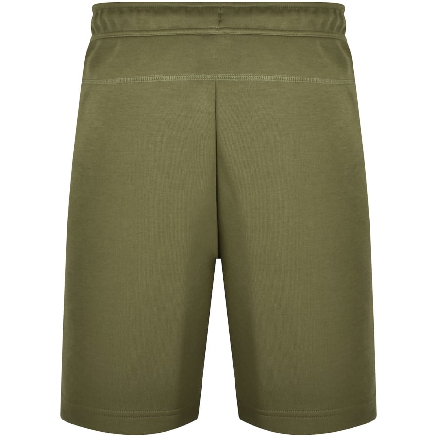 Image number 2 for Nike Sportswear Tech Fleece Logo Shorts Green