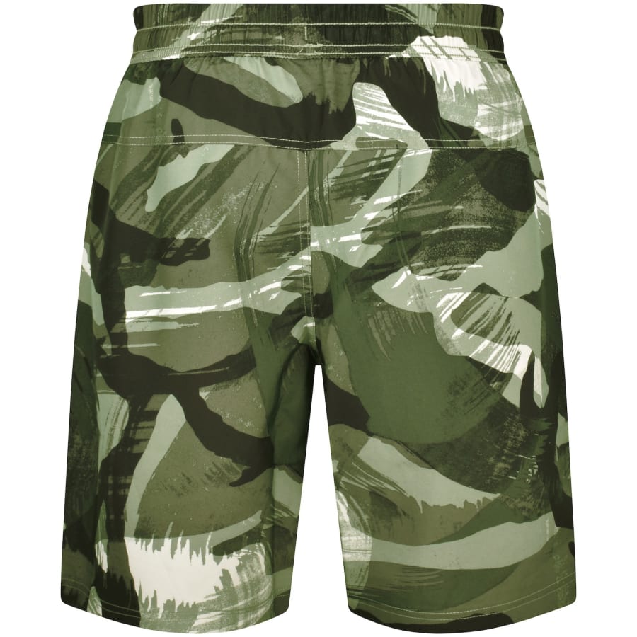 Image number 2 for Nike Training Camouflage Shorts Green