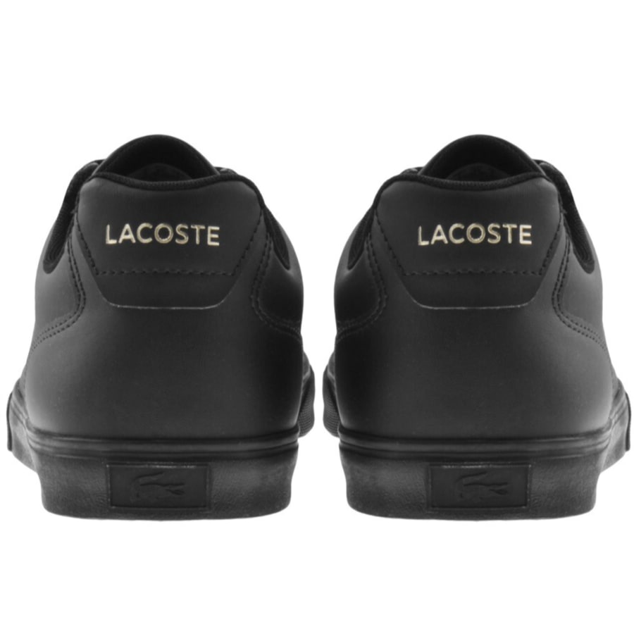 Lacoste Lerond Pro 123 Trainers Black Mainline Menswear Denmark