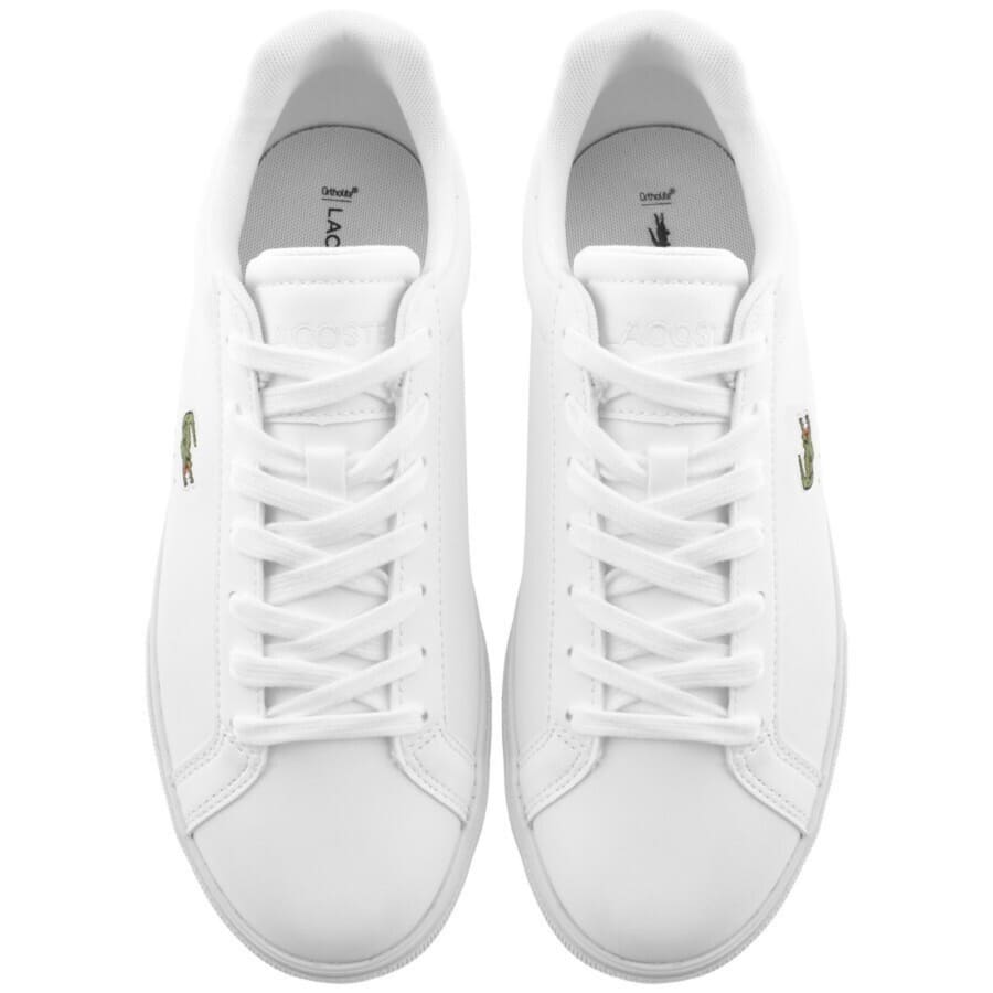 Image number 3 for Lacoste Lerond Trainers White
