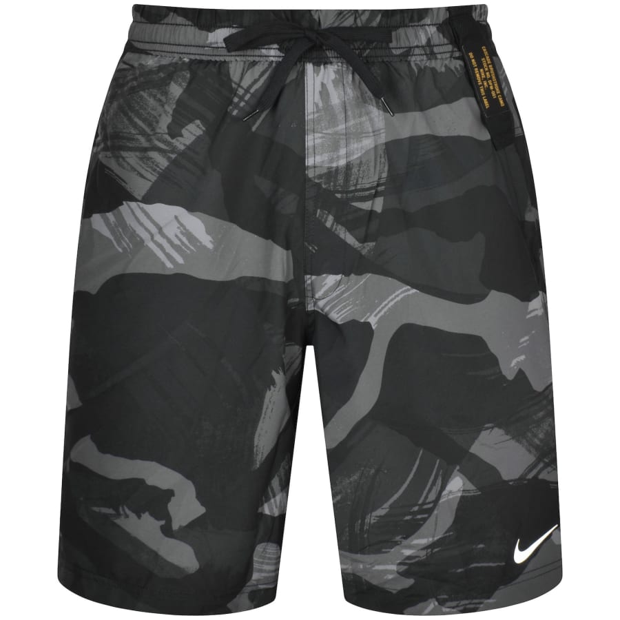Image number 1 for Nike Training Camouflage Shorts Grey
