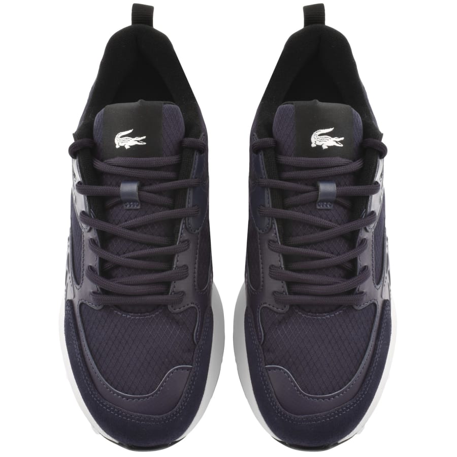 Image number 3 for Lacoste L003 EVO 124 Trainers Navy