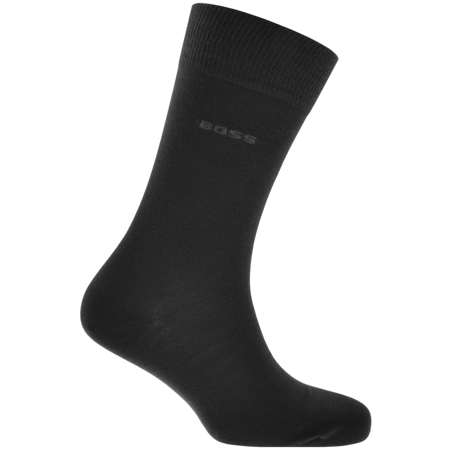 Image number 2 for BOSS 2 Pack Socks Black