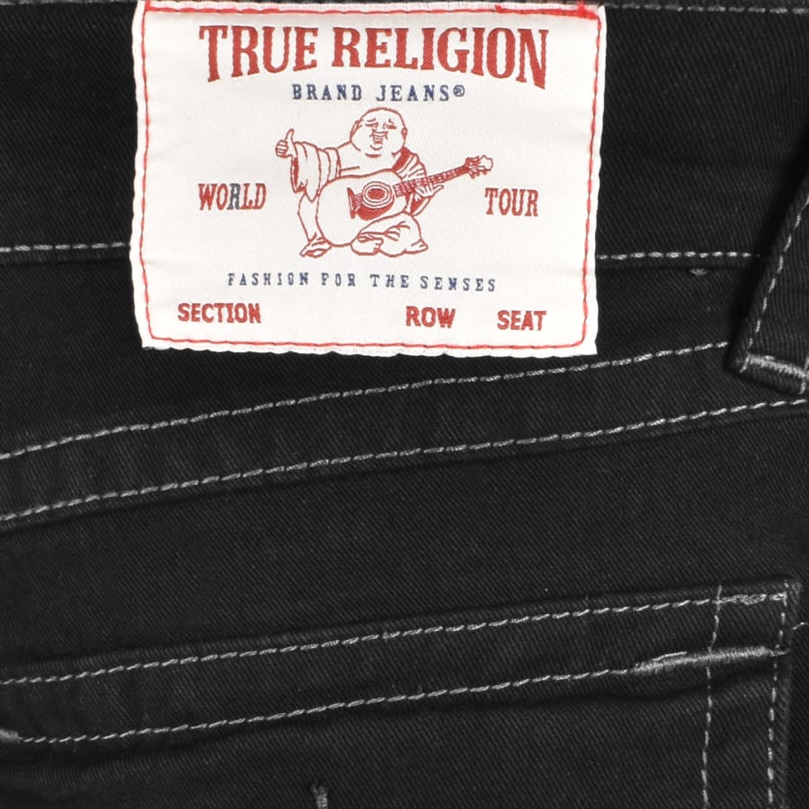 Image number 3 for True Religion Ricky Flap Jeans Black