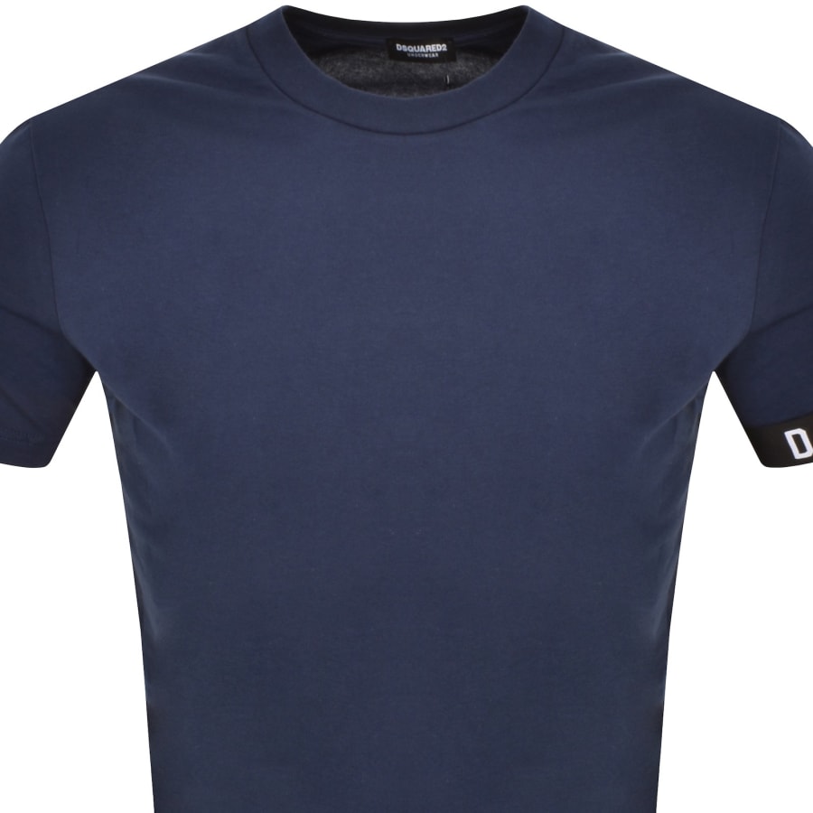 Image number 2 for DSQUARED2 Lounge Band T Shirt Navy