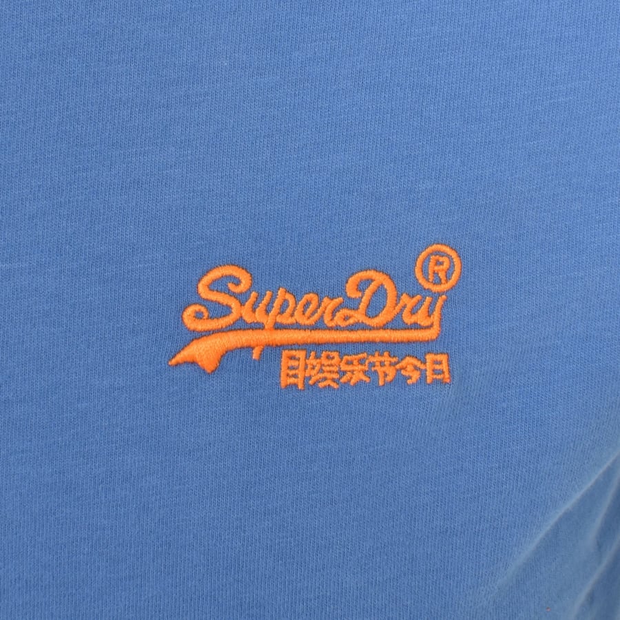 Image number 3 for Superdry Short Sleeved T Shirt Blue
