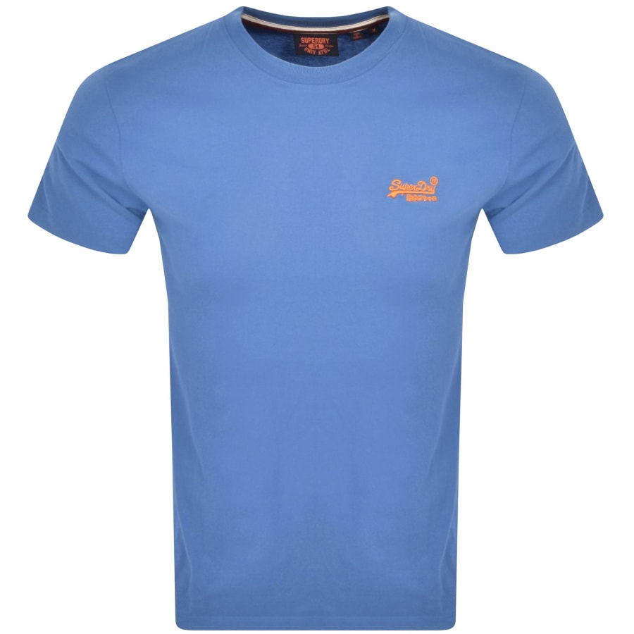 Image number 1 for Superdry Short Sleeved T Shirt Blue