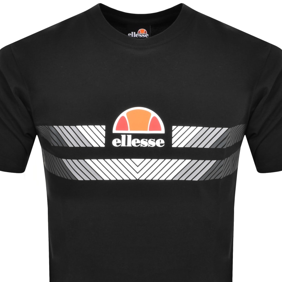 Image number 2 for Ellesse Aprelvie Logo T Shirt Black