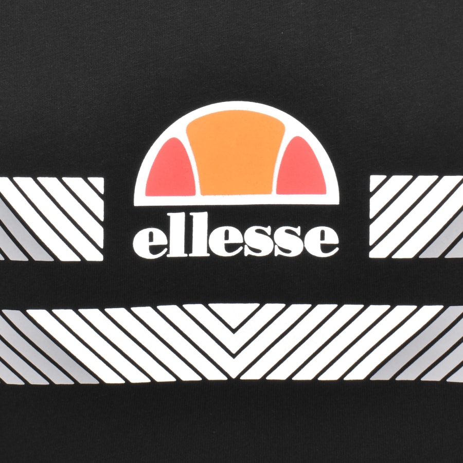 Image number 3 for Ellesse Aprelvie Logo T Shirt Black