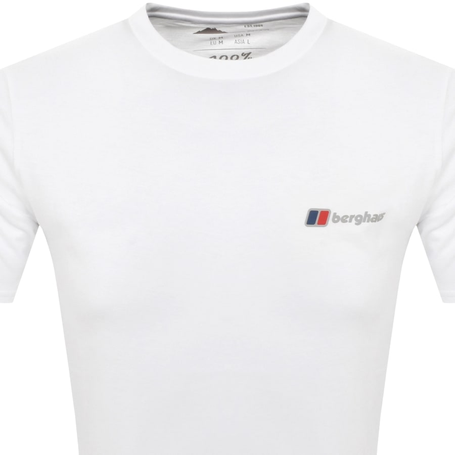 Image number 3 for Berghaus Lineation T Shirt White