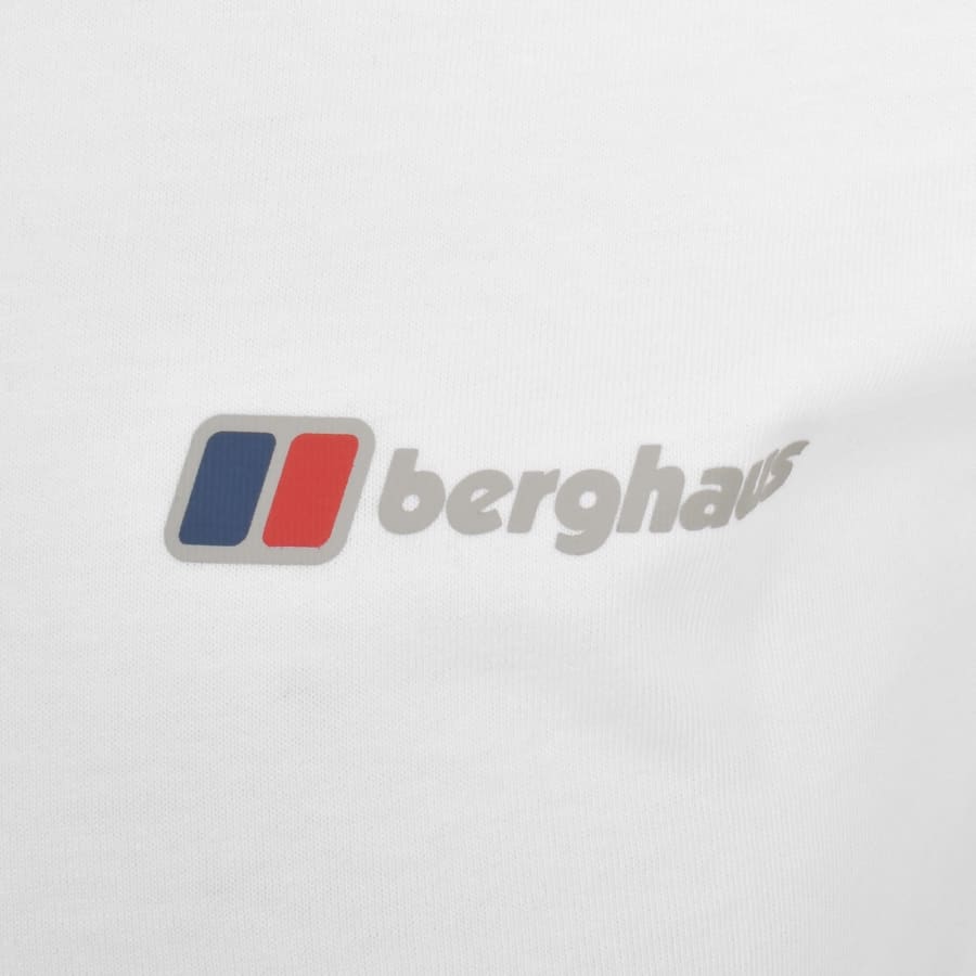 Image number 4 for Berghaus Lineation T Shirt White