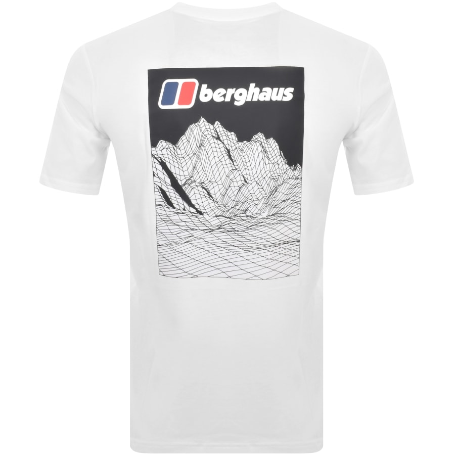 Image number 5 for Berghaus Lineation T Shirt White