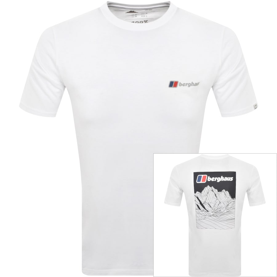 Image number 1 for Berghaus Lineation T Shirt White