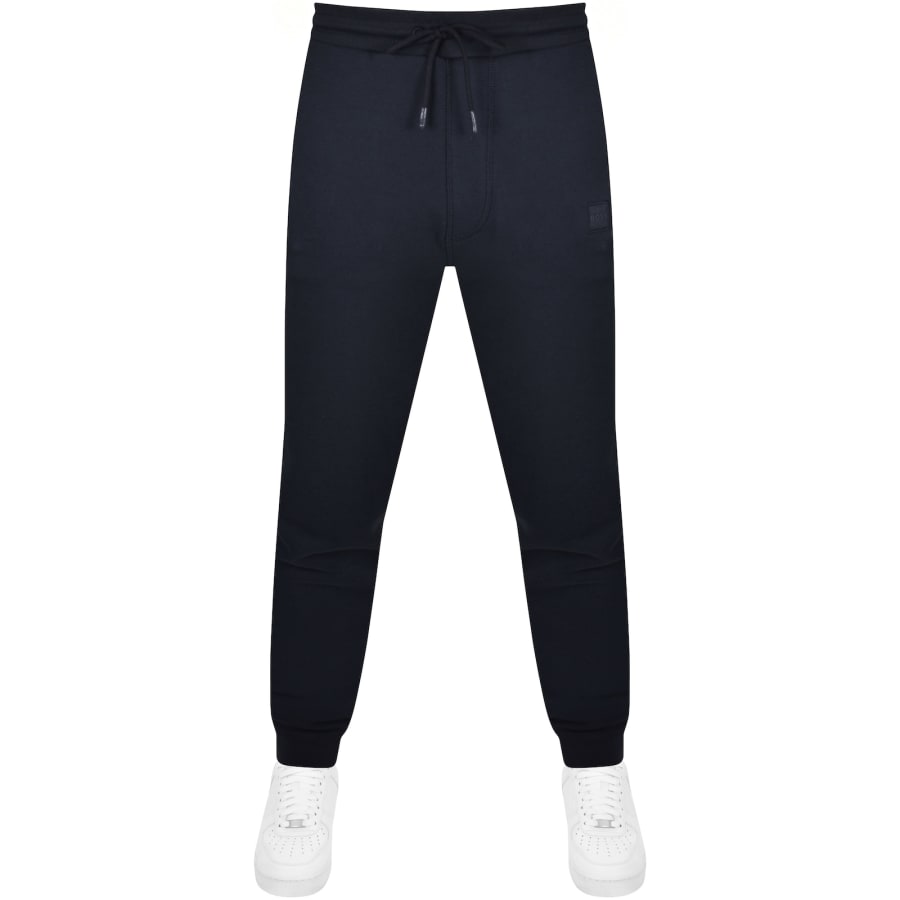 Image number 3 for BOSS Wetalk Pullover Hooded Tracksuit Navy