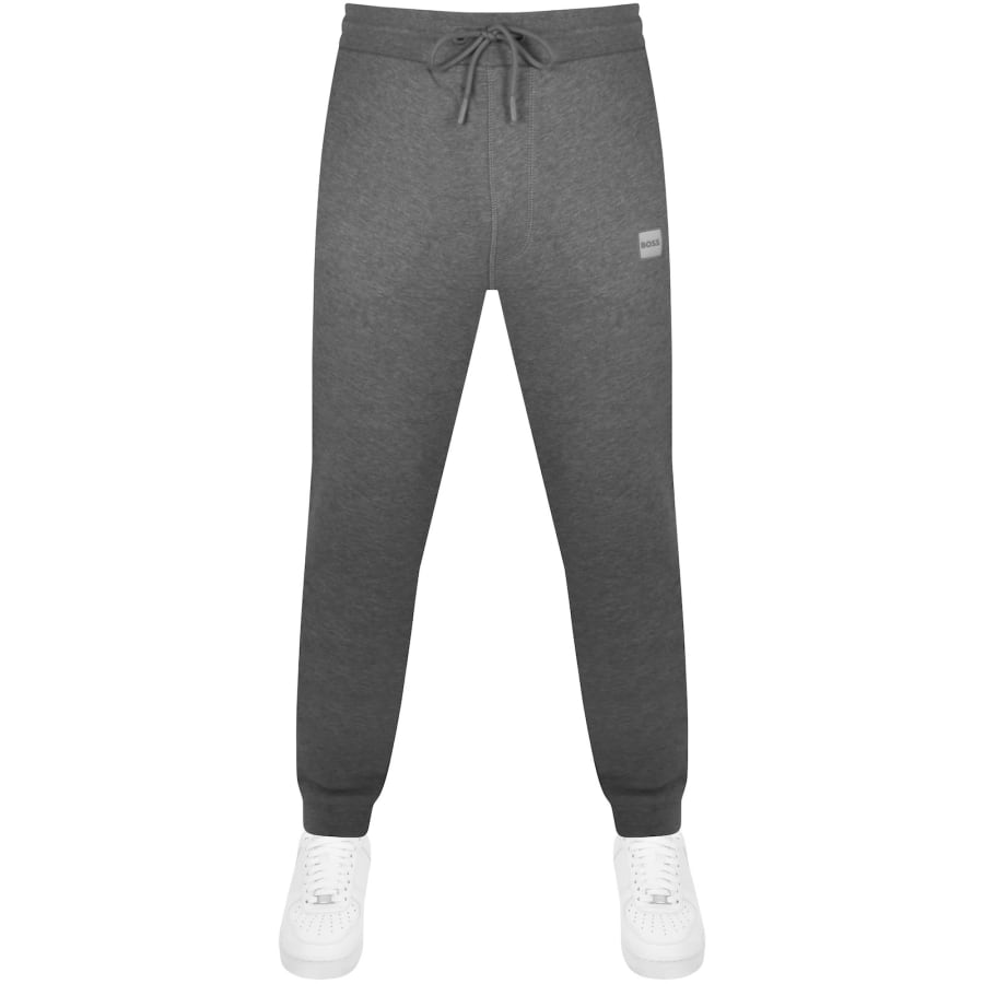 Image number 3 for BOSS Wetalk Hooded Tracksuit Grey