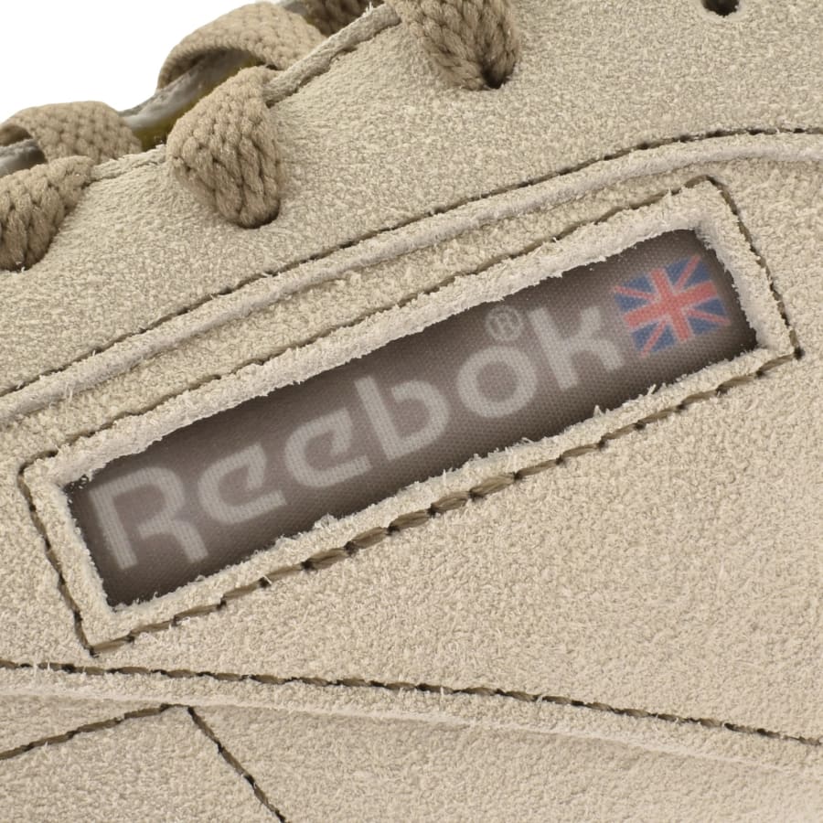 Image number 4 for Reebok Club C Trainers Beige