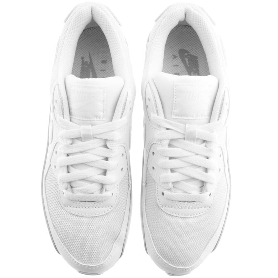 Image number 3 for Nike Air Max 90 Trainers White