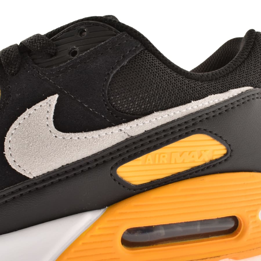 Image number 4 for Nike Air Max 90 Trainers Black