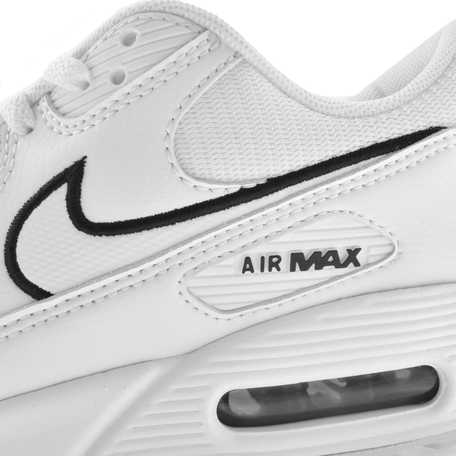Image number 4 for Nike Air Max 90 Trainers White