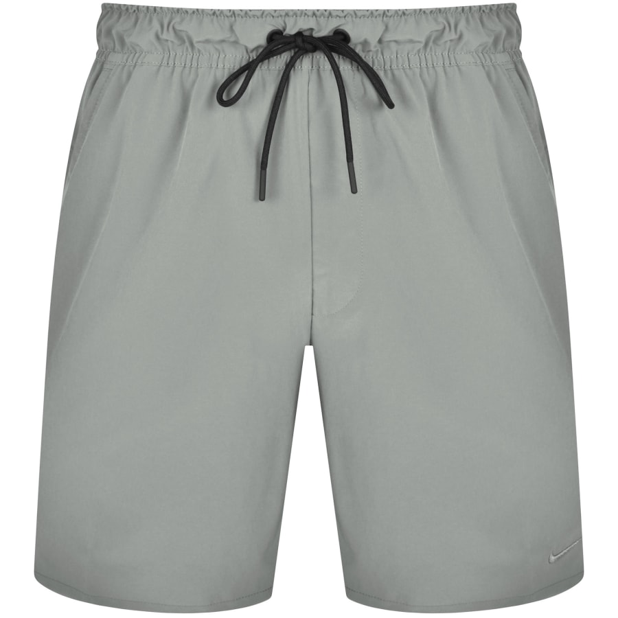 Image number 1 for Nike Training Dri Fit Unlimited Shorts Grey