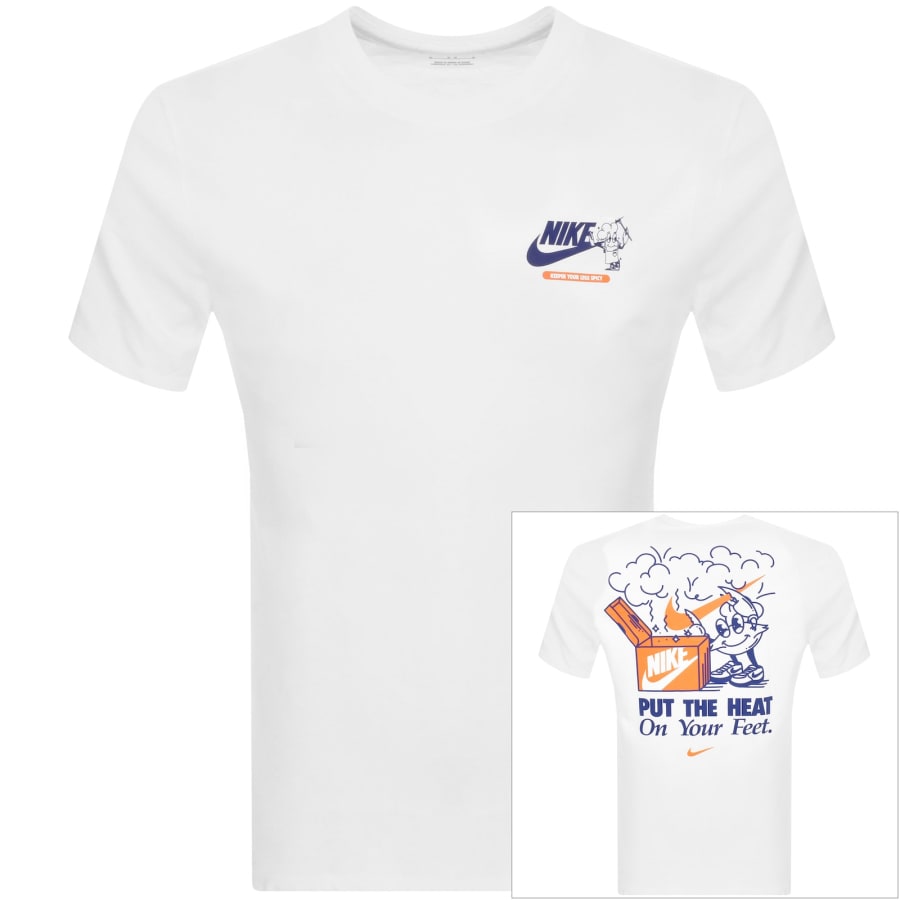 Image number 1 for Nike Graphic T Shirt White