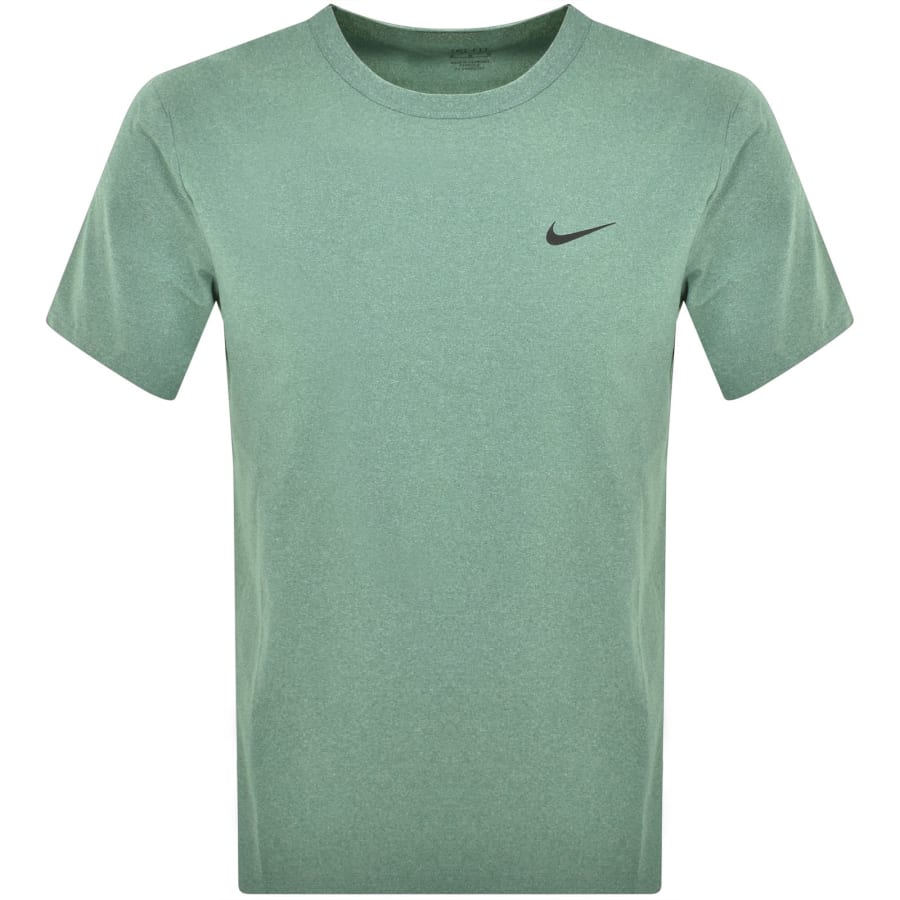 Image number 1 for Nike Training Dri Fit Hyverse T Shirt Green