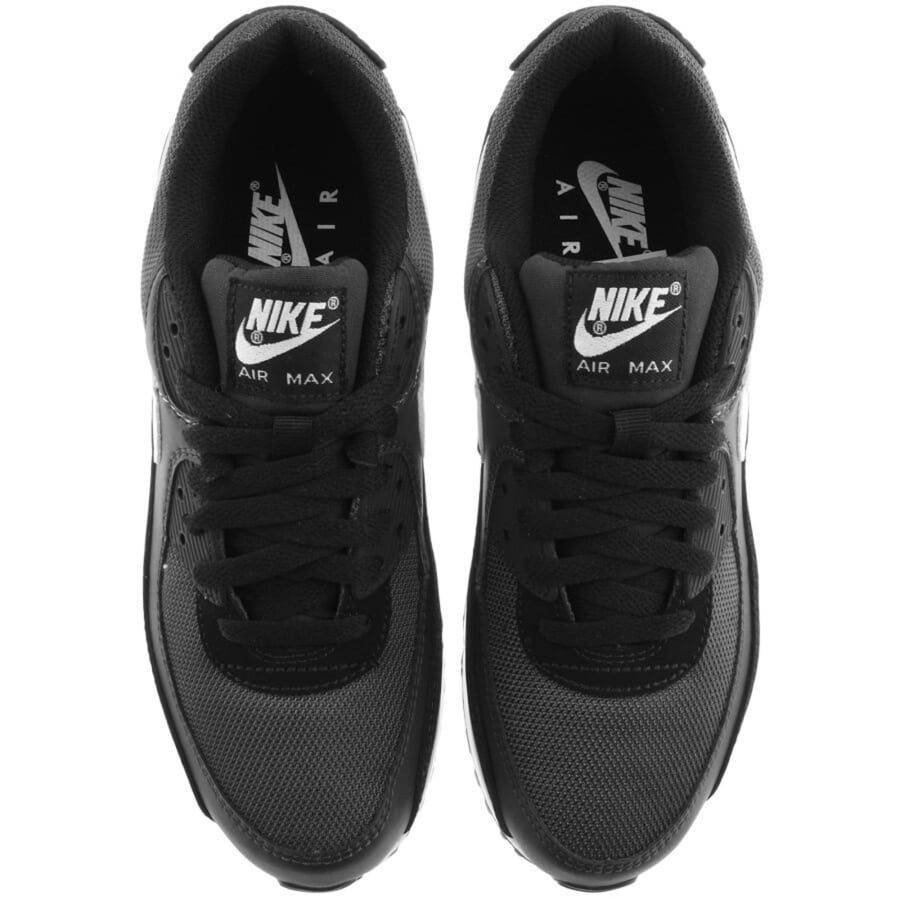 Image number 3 for Nike Air Max 90 Trainers Black