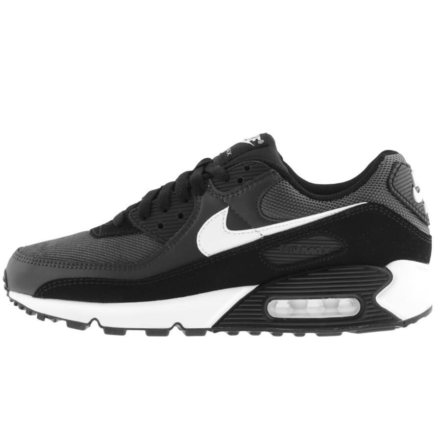Image number 1 for Nike Air Max 90 Trainers Black