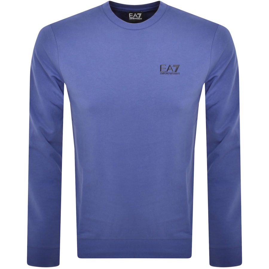 Image number 1 for EA7 Emporio Armani Core ID Sweatshirt Blue