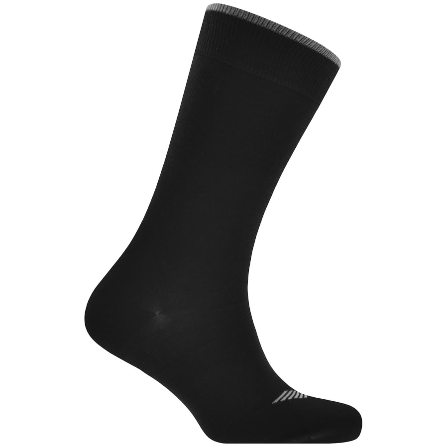 Image number 2 for Emporio Armani 3 Pack Socks Gift Set Black