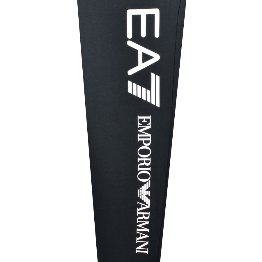 Image number 4 for EA7 Emporio Armani Logo Jogging Bottoms Navy