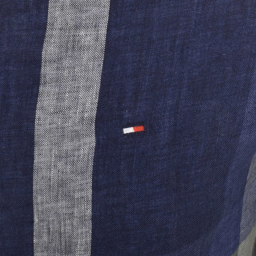 Image number 3 for Tommy Hilfiger Check Long Sleeve Shirt Navy