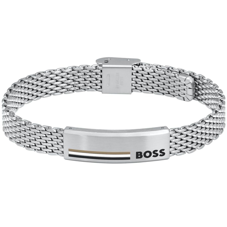 Image number 1 for BOSS Alen IP Bracelet Silver