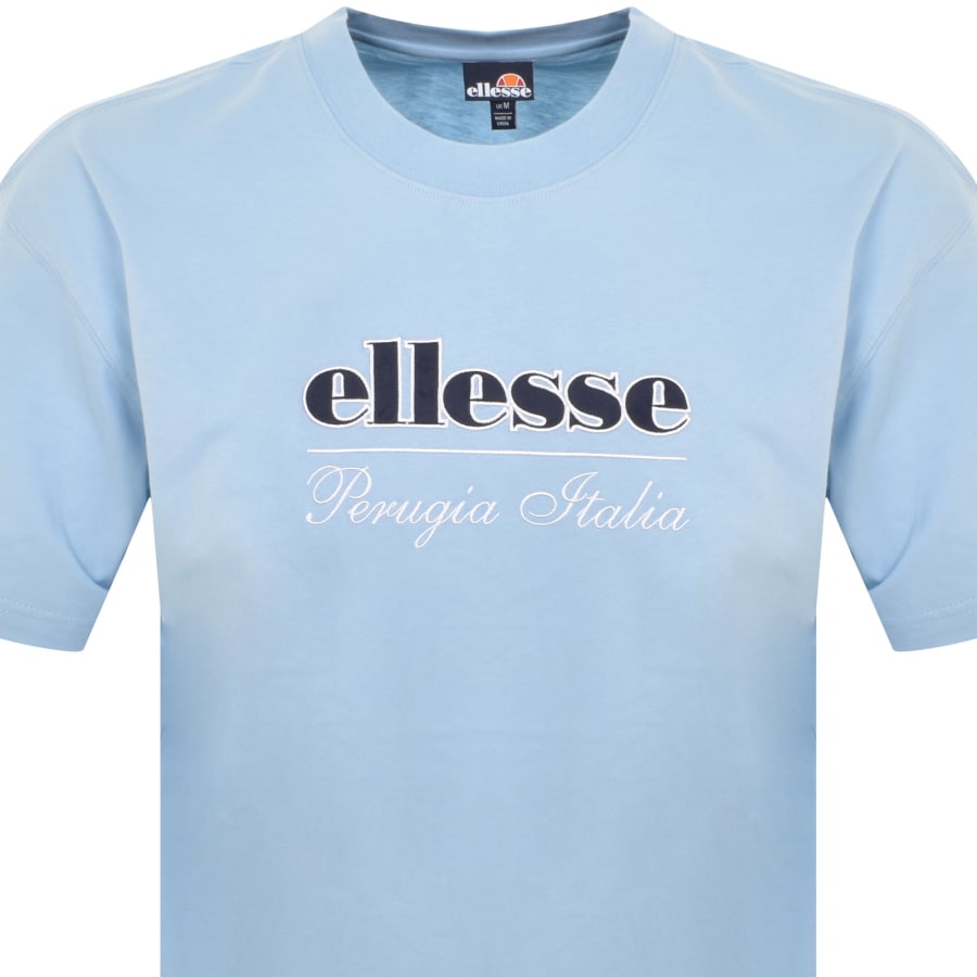 Image number 2 for Ellesse Itorla Logo T Shirt Blue