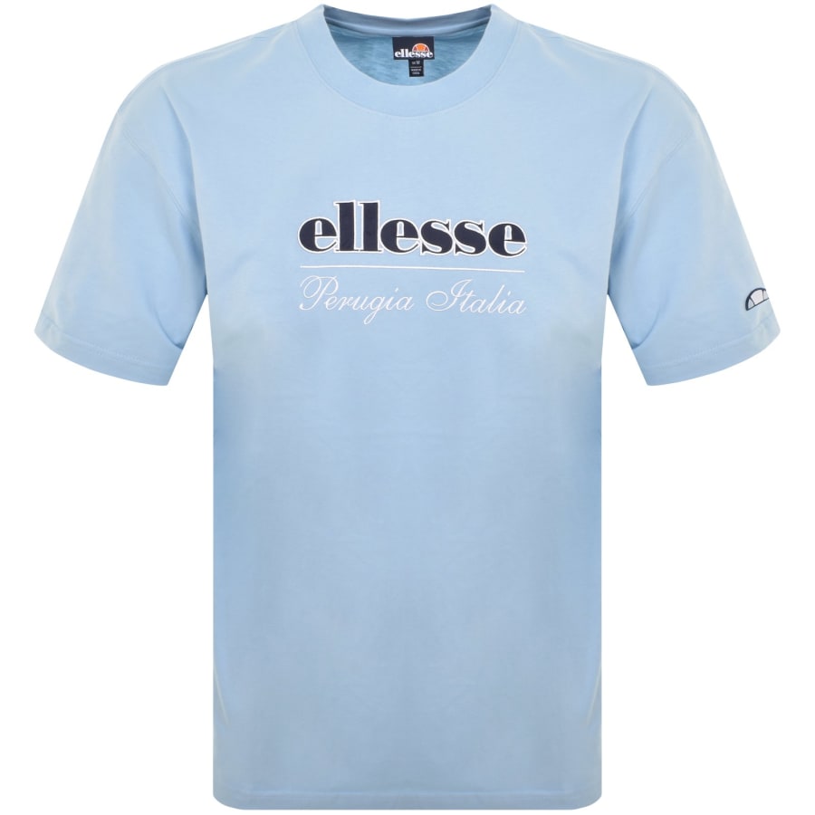 Image number 1 for Ellesse Itorla Logo T Shirt Blue