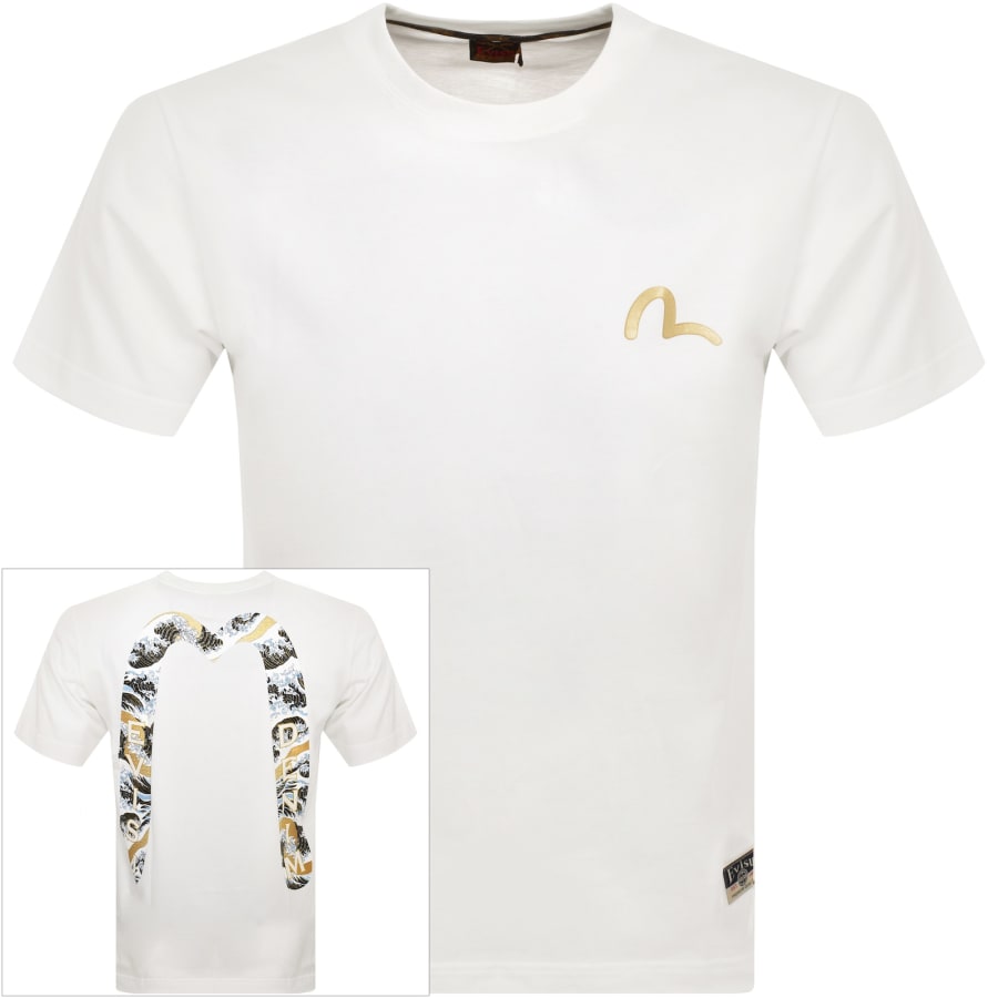Image number 1 for Evisu Logo T Shirt White
