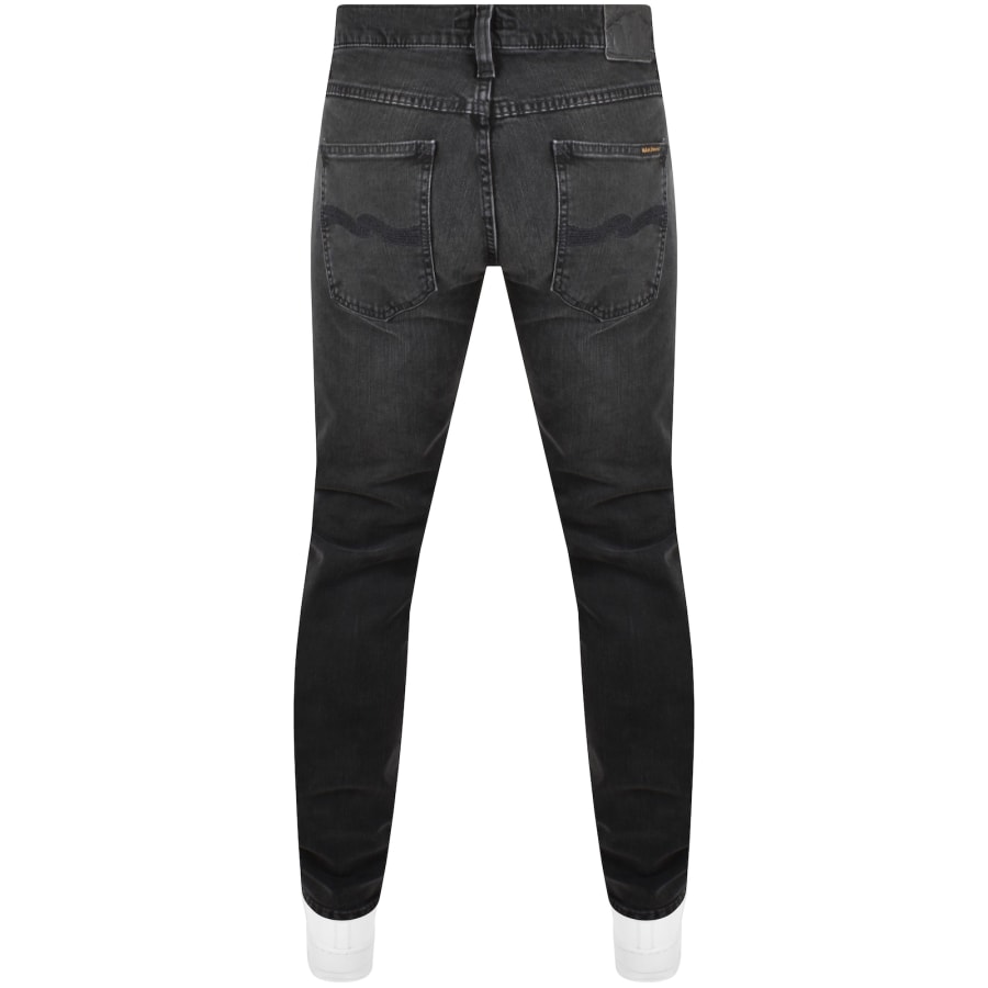 Nudie Jeans Lean Dean Slim Fit Jeans Black