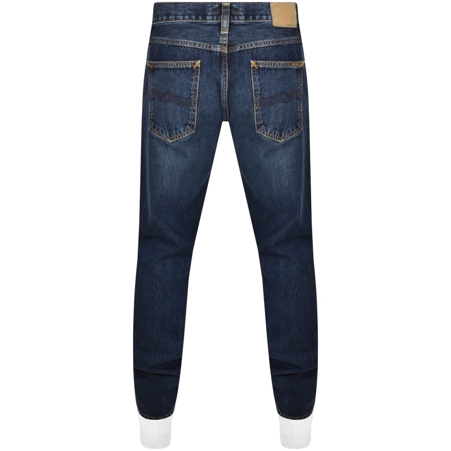 Image number 2 for Nudie Jeans Gritty Jackson Regular Fit Jeans Blue