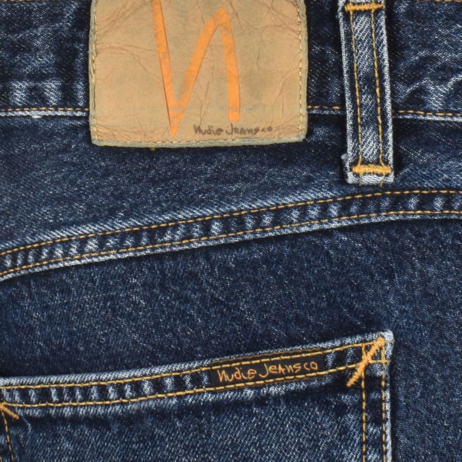 Image number 3 for Nudie Jeans Gritty Jackson Regular Fit Jeans Blue
