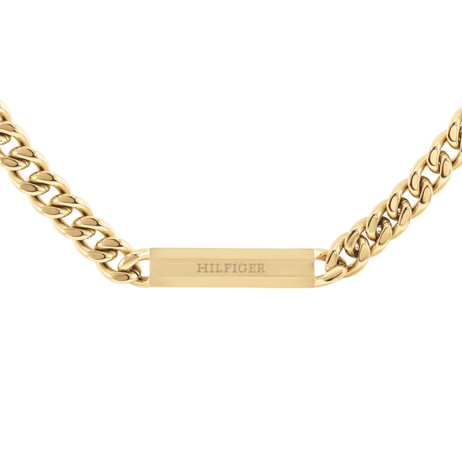 Image number 2 for Tommy Hilfiger Clash Necklace Gold