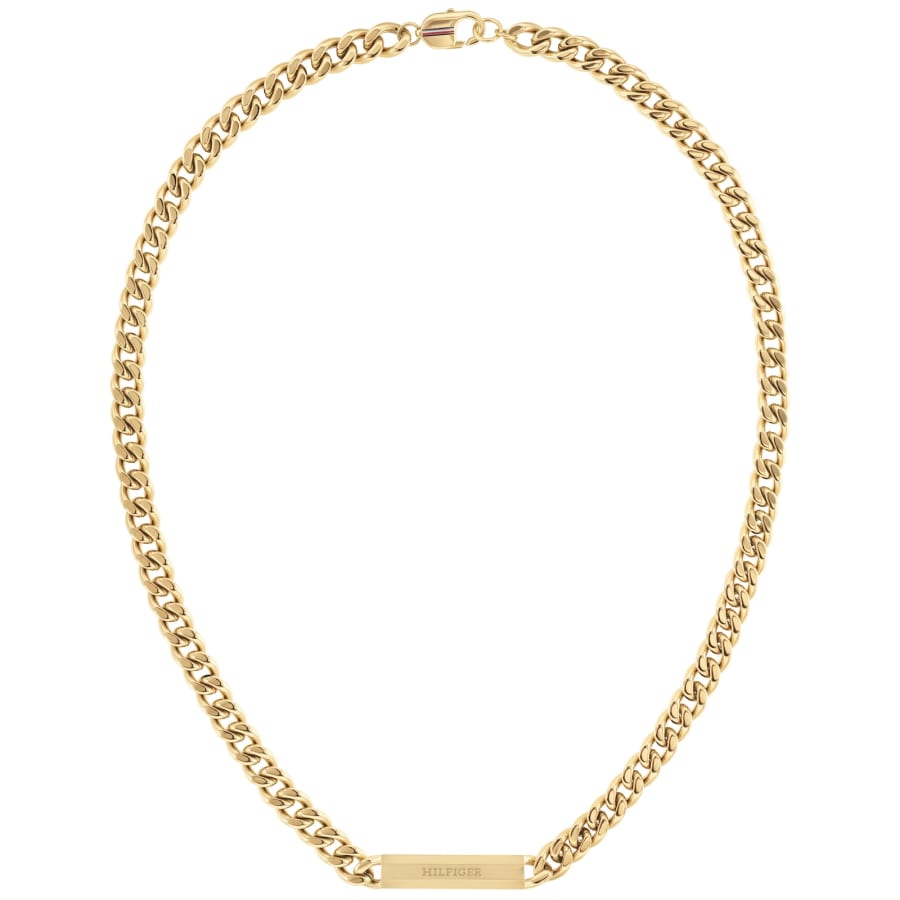 Image number 1 for Tommy Hilfiger Clash Necklace Gold