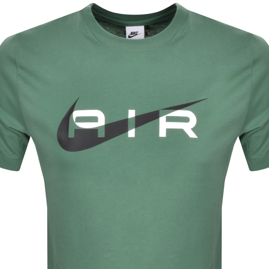Image number 2 for Nike Air Logo T Shirt Green