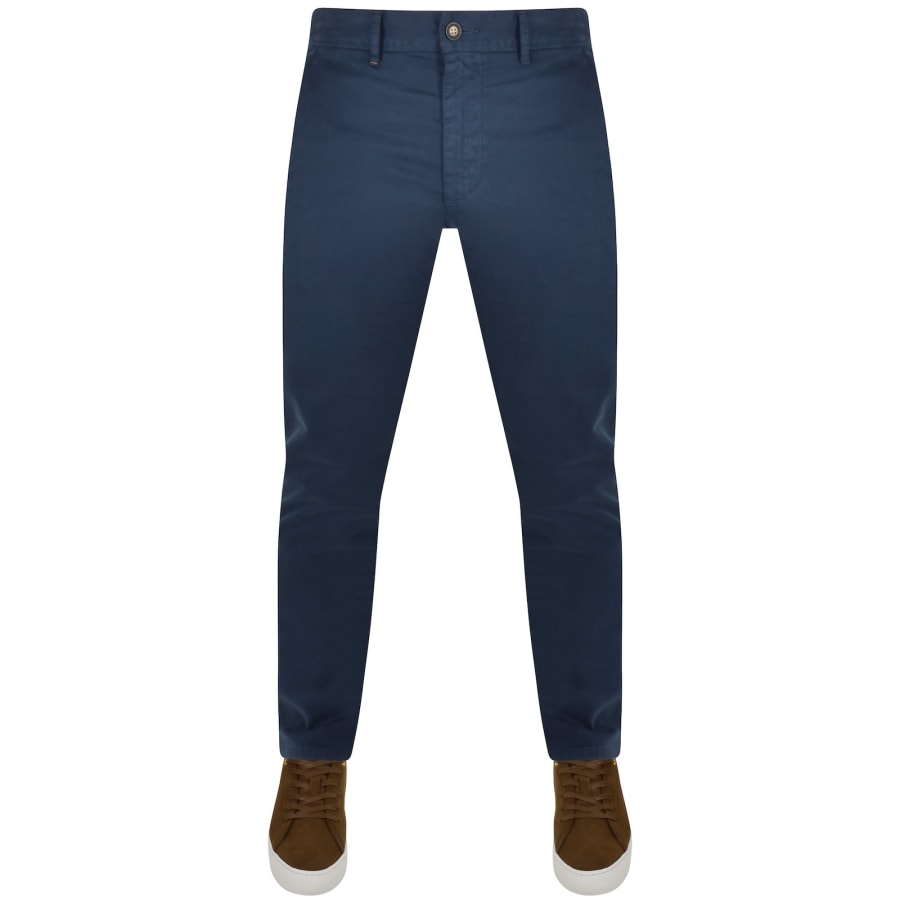 BOSS Schino Slim Chinos Navy Mainline Menswear
