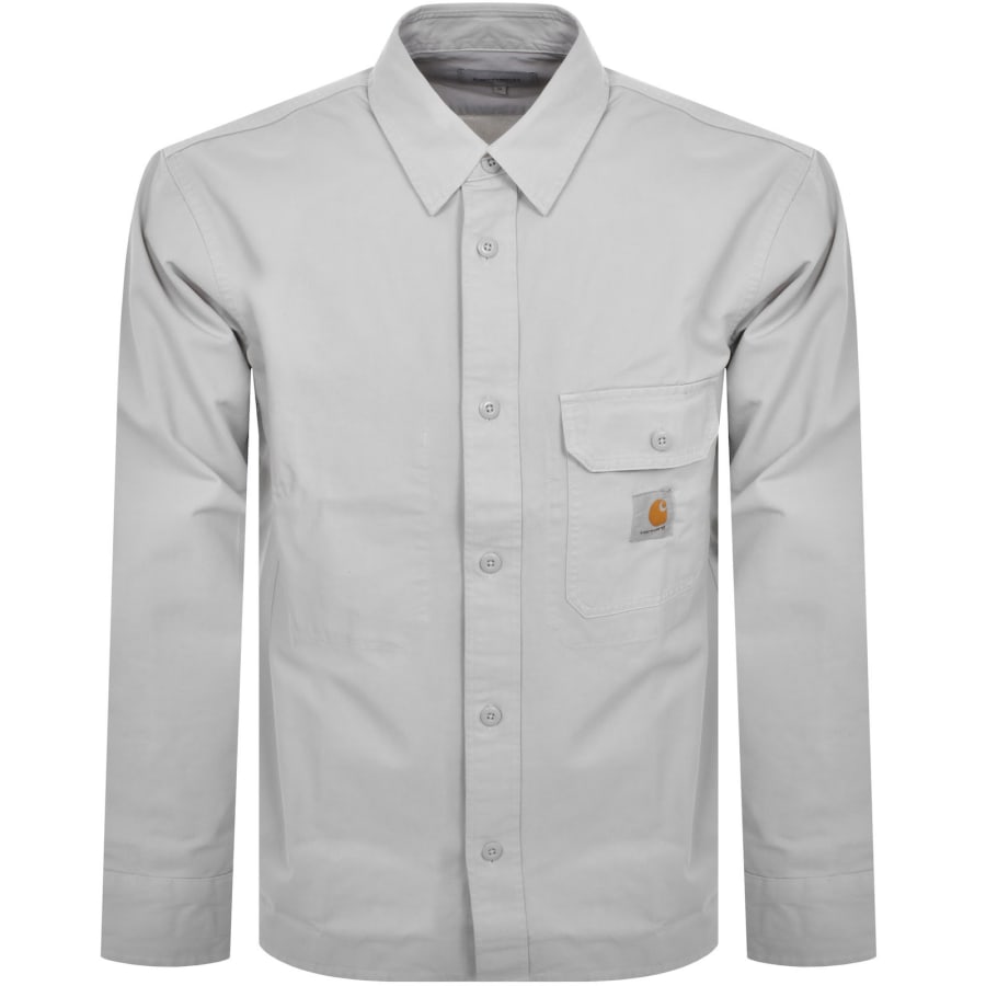 Carhartt WIP Reno Overshirt Grey Mainline Menswear Canada